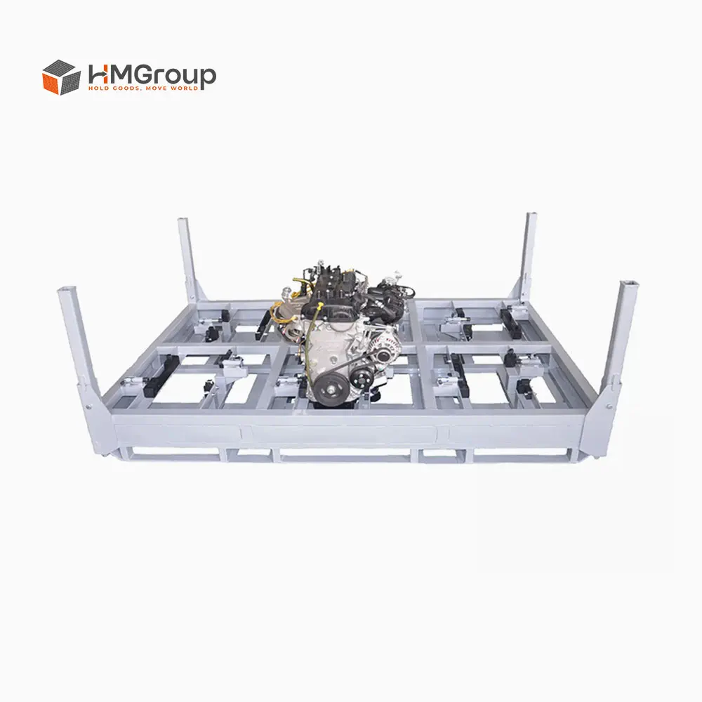 automotive parts shipping racks