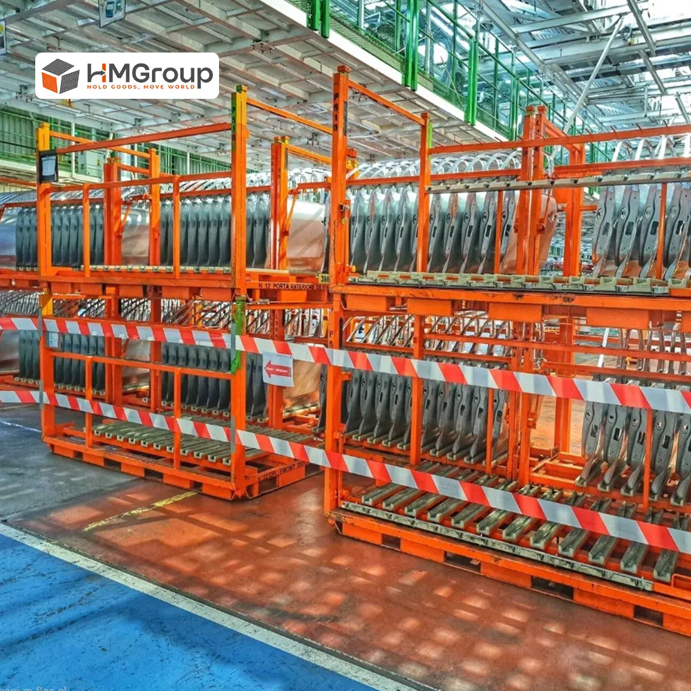 folding shipping rack