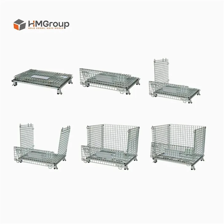 wire mesh container Assembly process