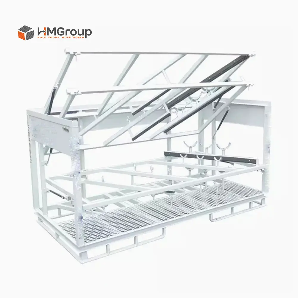 custom metal shipping racks
