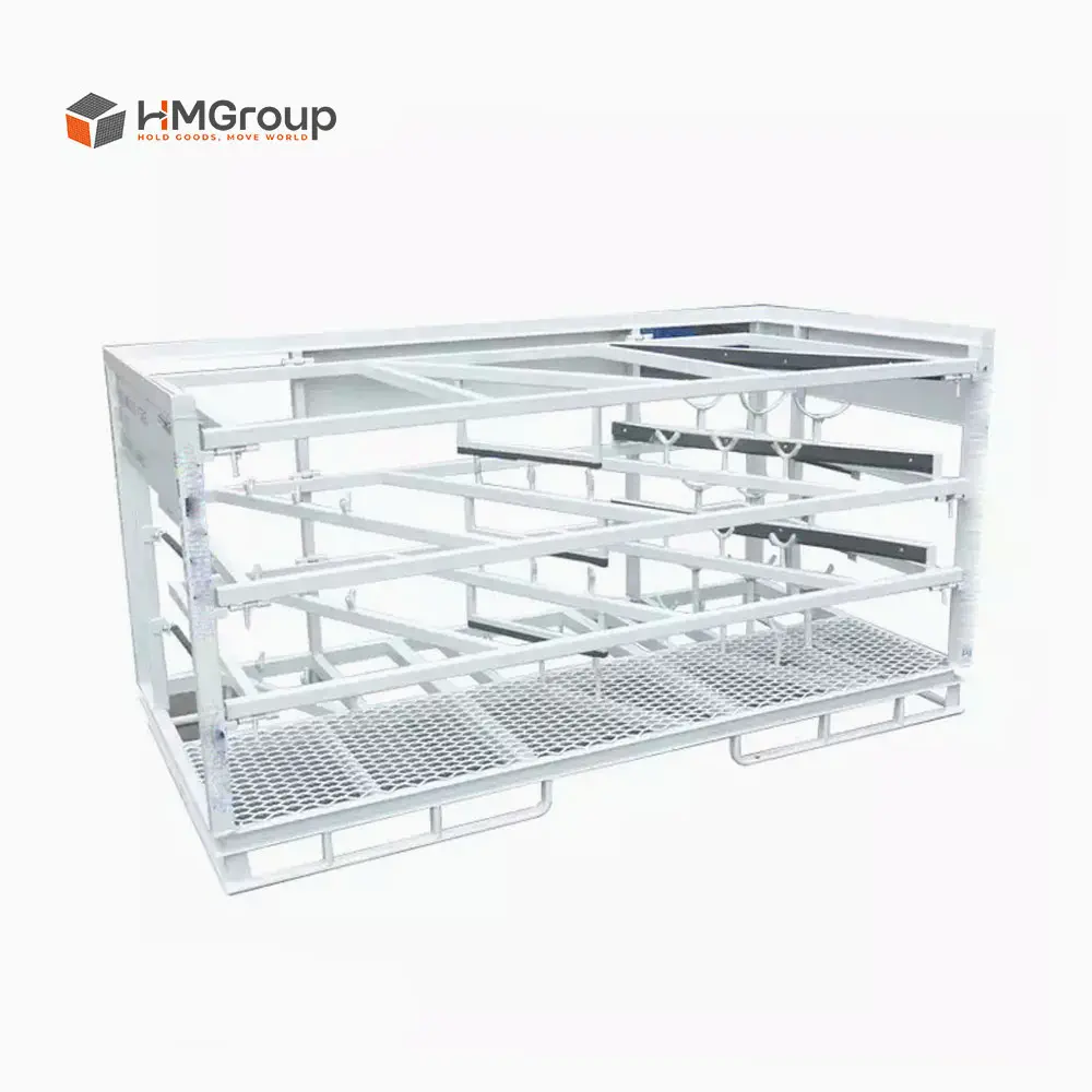 steel shipping racks