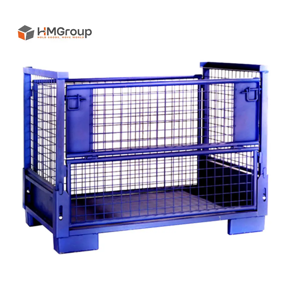 steel wire mesh pallet stillage cage