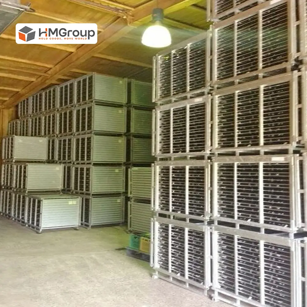 Automatic-riddling-machine-cage