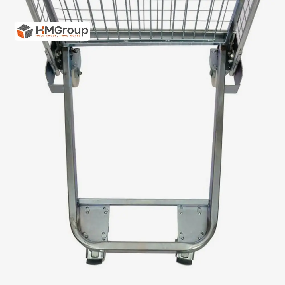 movable steel roller container