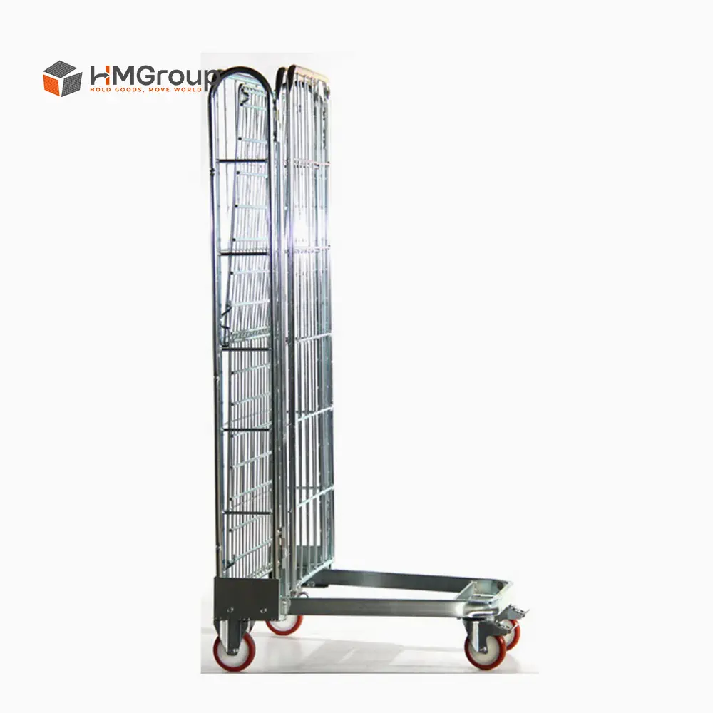 folding container with wheels
