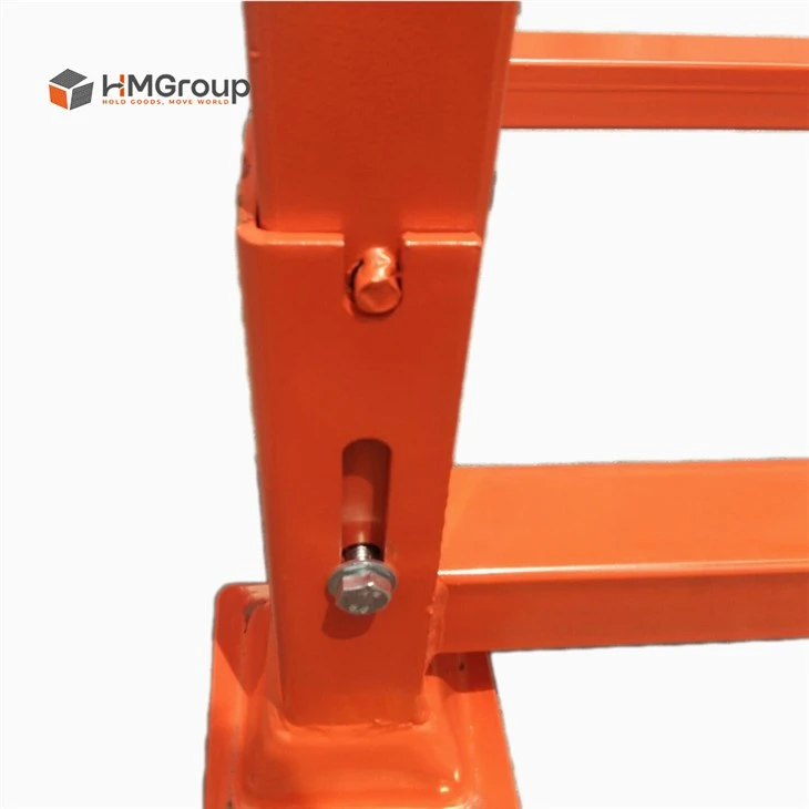 collapsible pallet stacking rack