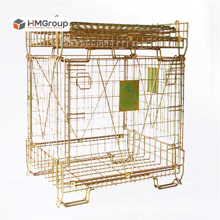 galvanized reinforcement steel pallet container