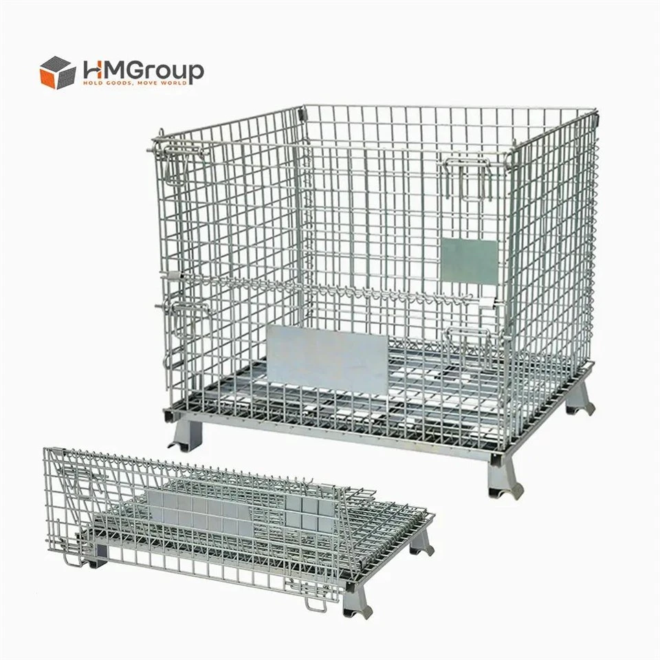 Collapsible Steel Mesh Container