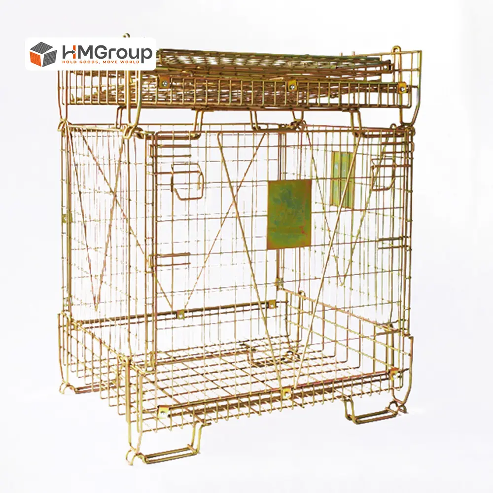 Foldable PET Preforms Storage Cages