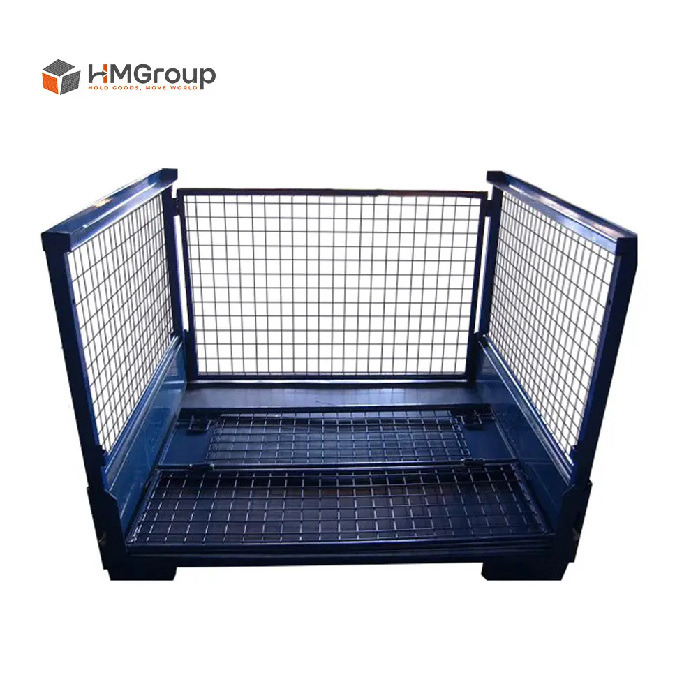 Folded Mesh Stillage Cage