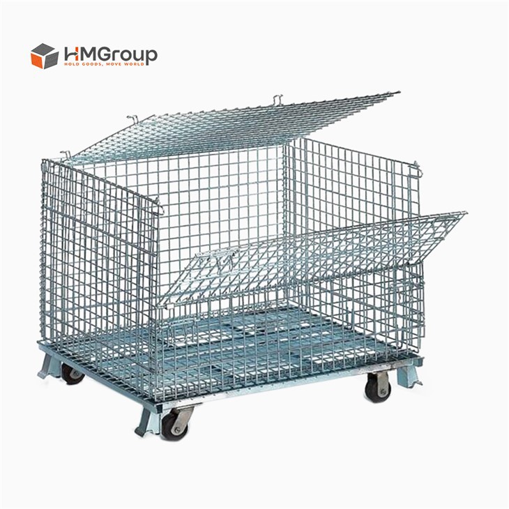 Mesh Container With Lid