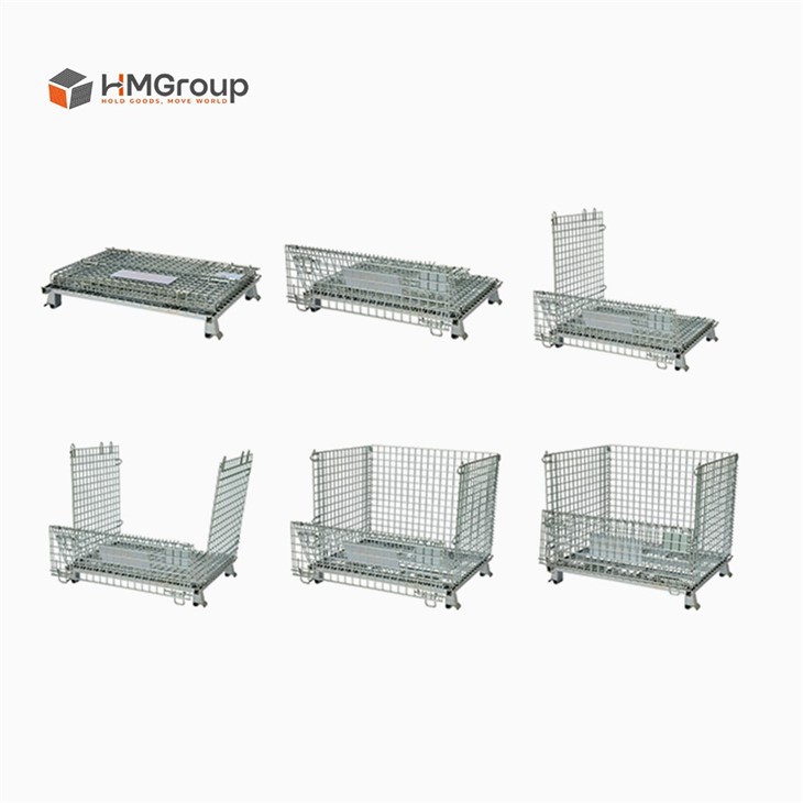 wire mesh container Assembly process