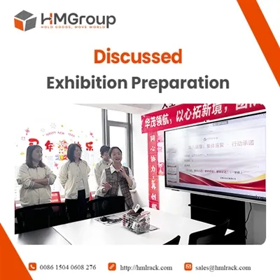 HM Group Discussed Exhibition Preparation During Monday Morning Meeting