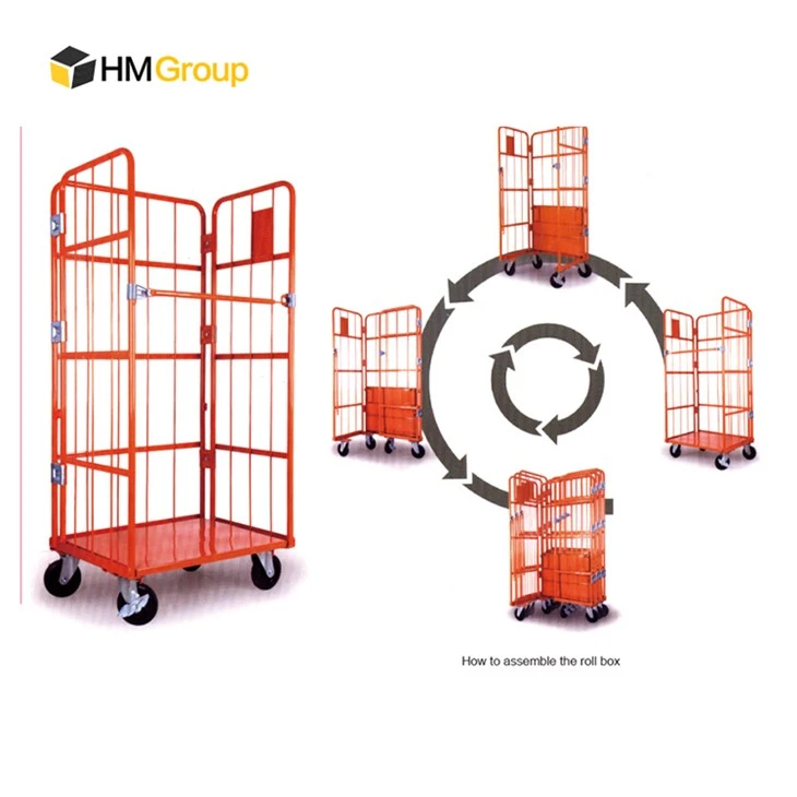 Metal Pallet With Wheels