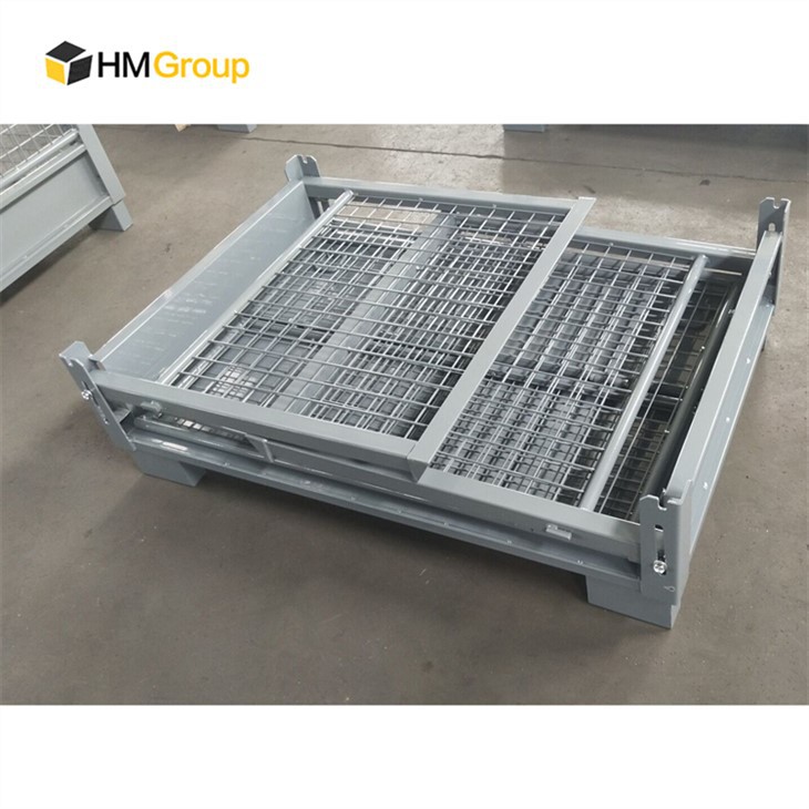 metal pallet bins