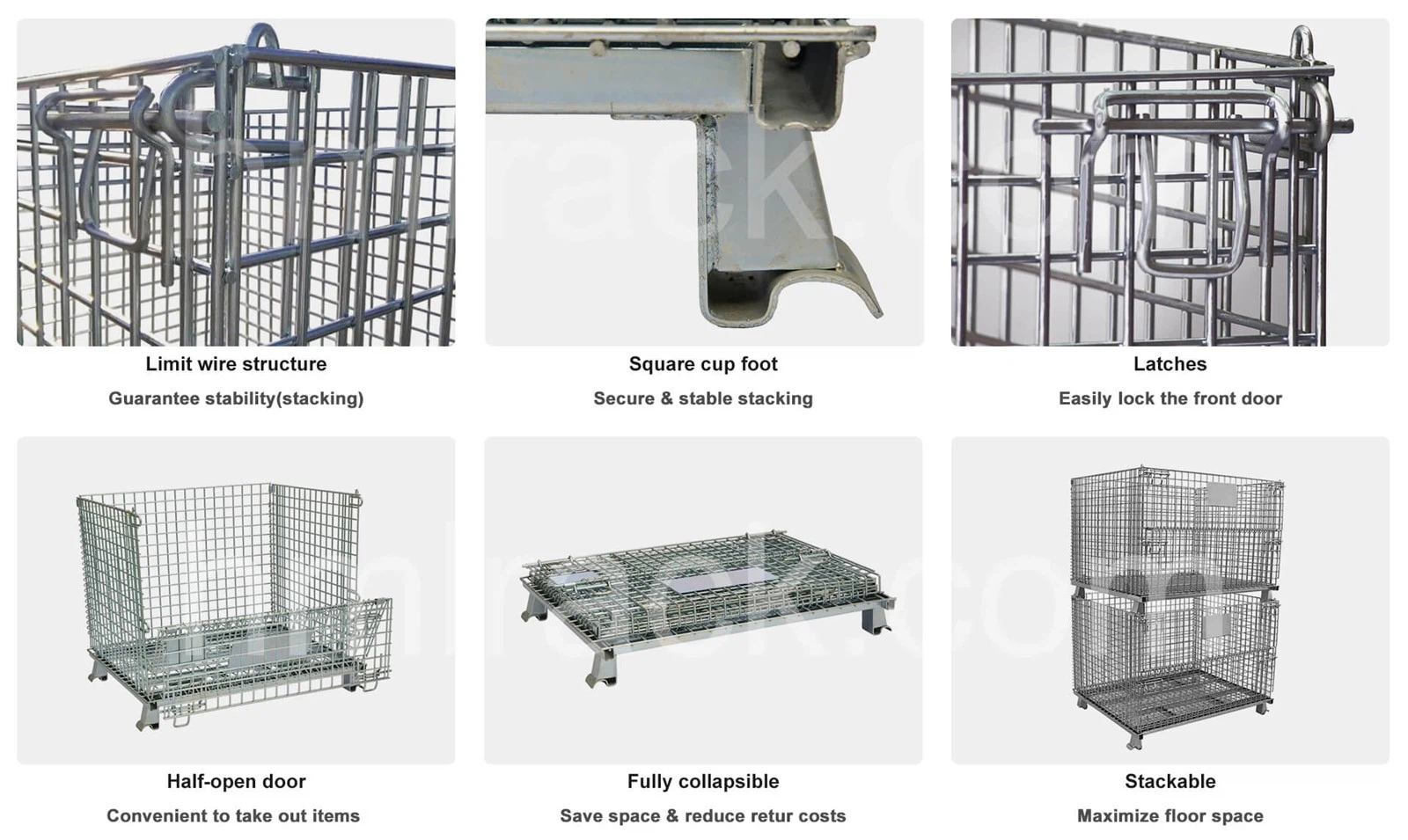 Folding Wire Containers Details Folding Wire Containers Details
