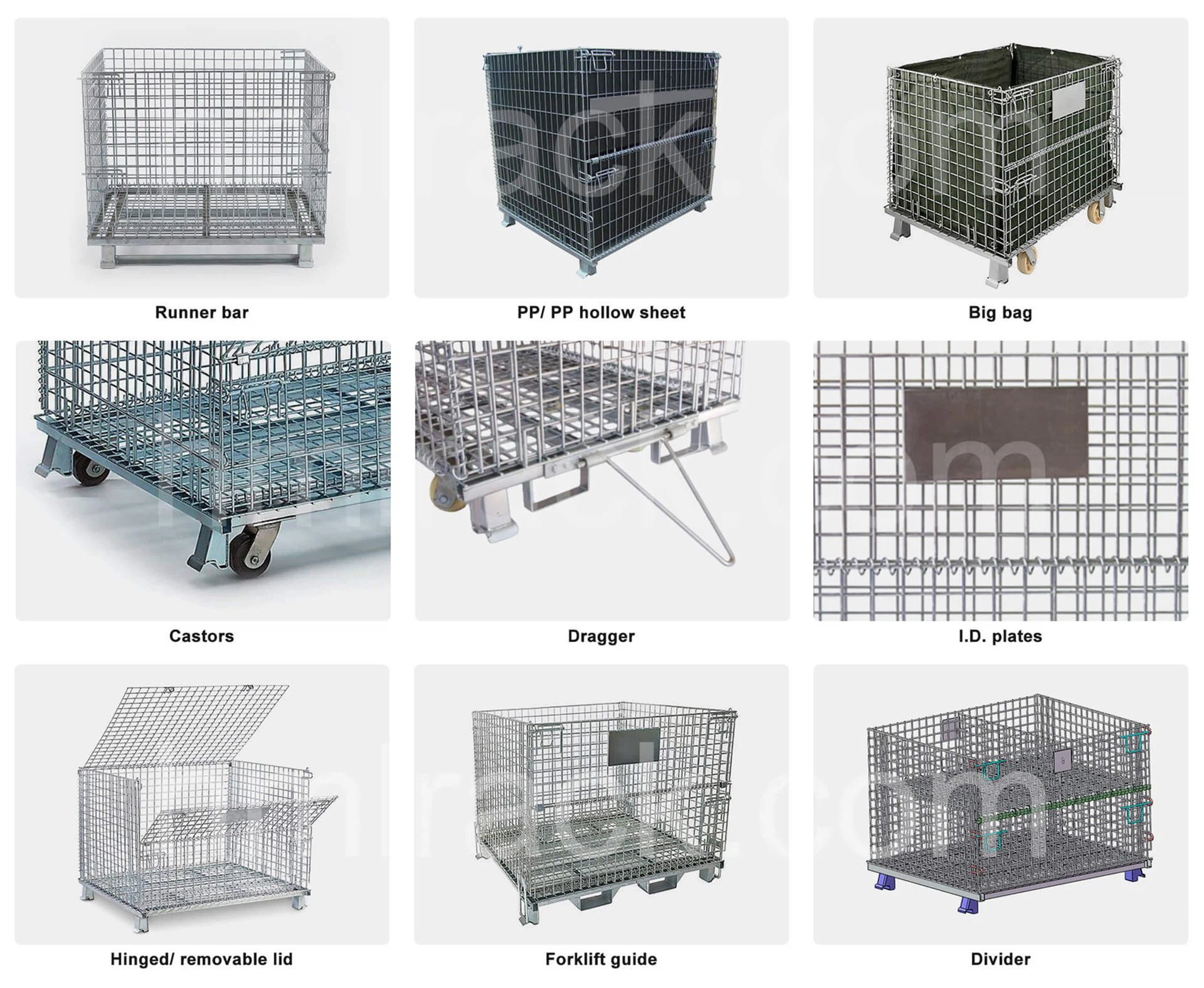 large wire containers Customization Options large wire containers Customization Options