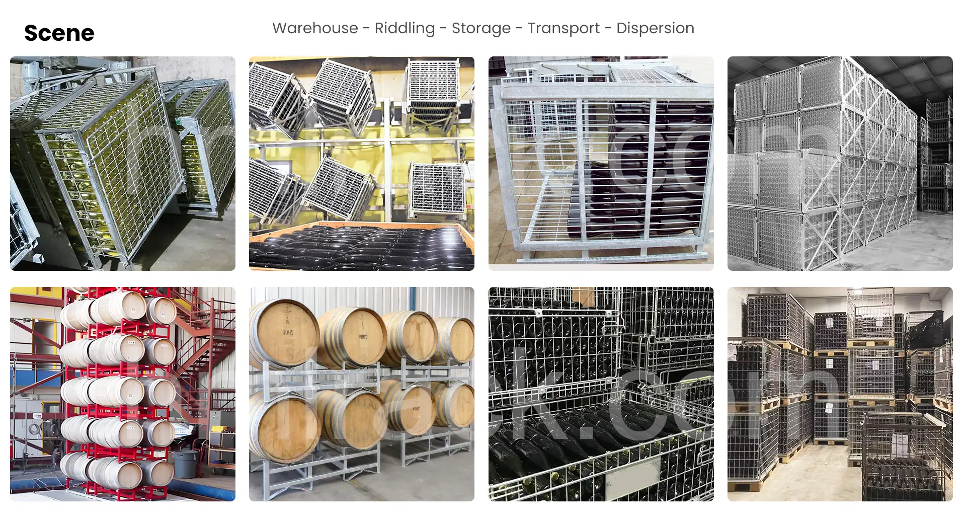 Magnum Bottle Riddling Cage Applications Magnum Bottle Riddling Cage Applications