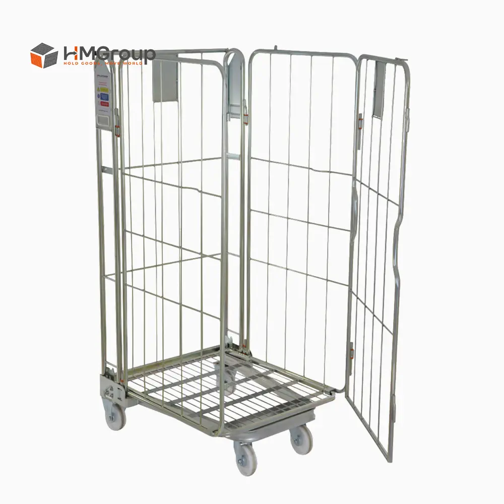 4 Sided Cage Trolley