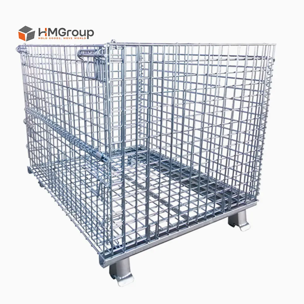 Collapsible Wire Mesh Containers