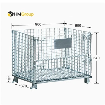 Customed Cheap Wire Mesh Container