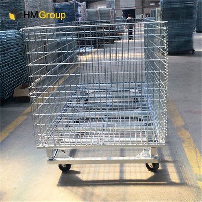 Galvanized Bread Crate Dolly