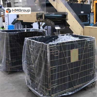 PET Preform Cap Mesh Pallet Cage