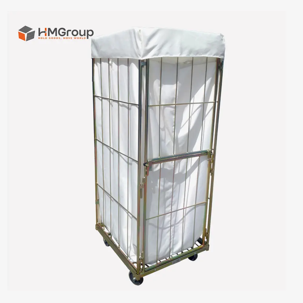 Rolling Laundry Trolley