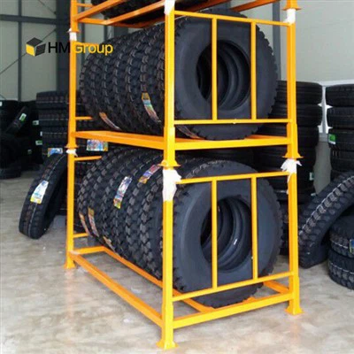 Stacking Truck Tire Rack