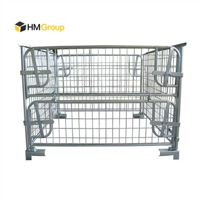 Steel Wire Basket Pallet Cage