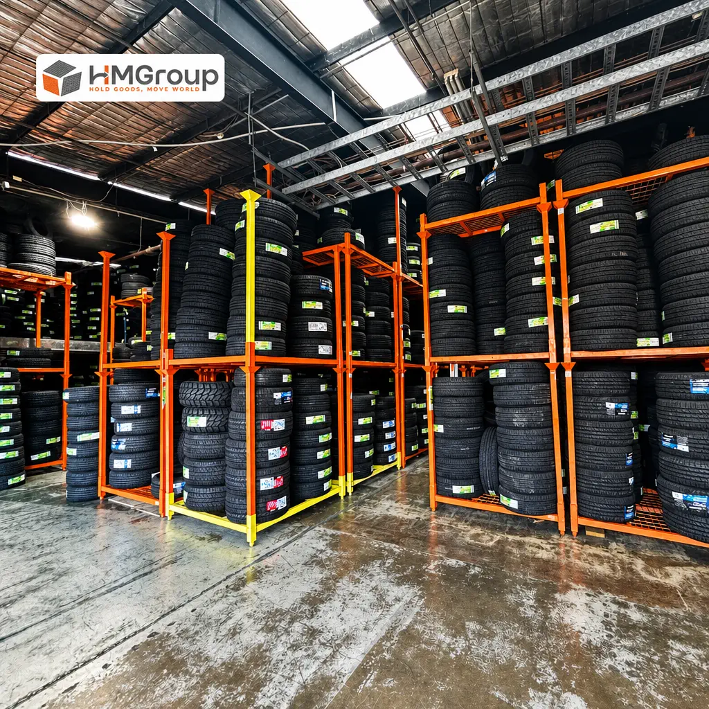 Tire Racks For Warehouse
