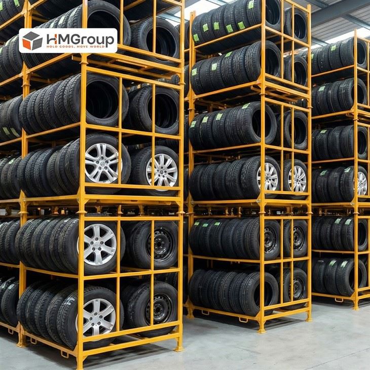 Tire Warehouse Pallet Racking high quality