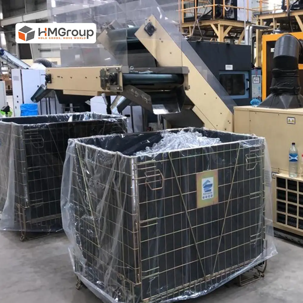 Wire Mesh Container For PET Preform Storage